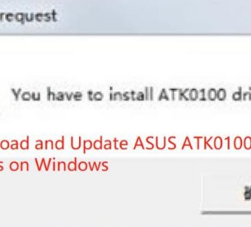 you have to install atk0100 driver