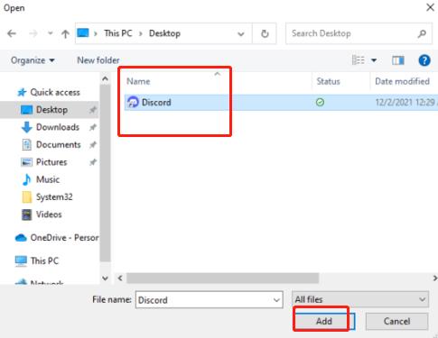 add discord app