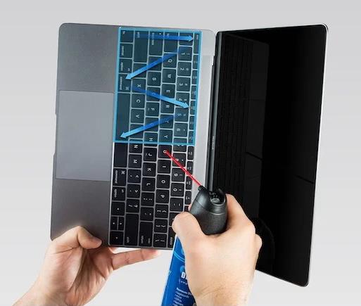 clean lenovo laptop keyboard