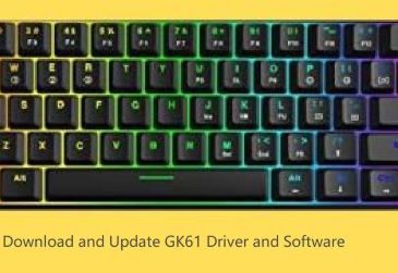 download gk61 driver and software home page