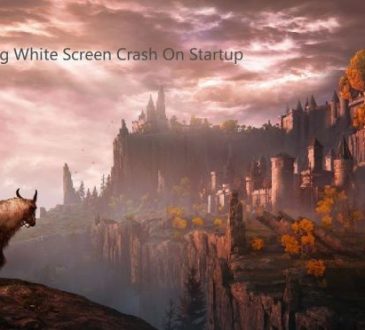 elden ring white screen crash on startup