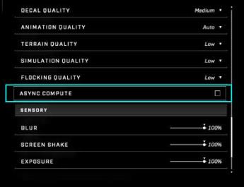 turn off async on gears of war 4