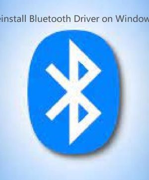 how to reinstall bluetooth driver