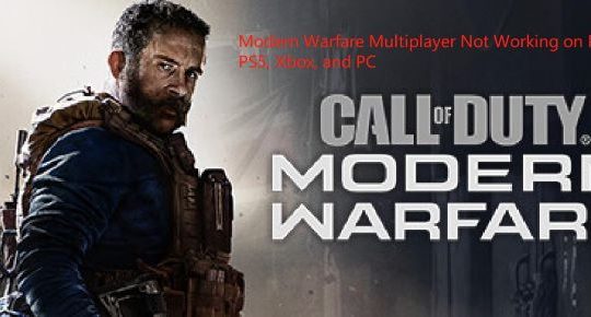 modern warfare multiplayer not working