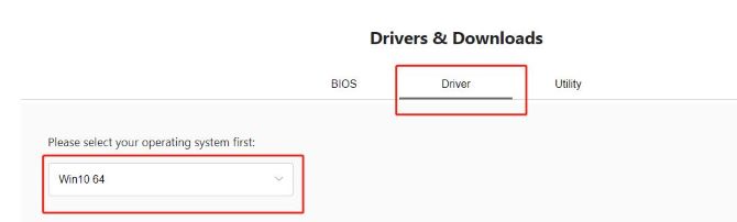 msi sound drivers choose os