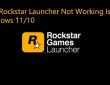 rockstar launcher not working