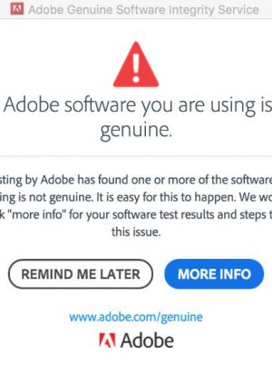 what is adobe genuine service