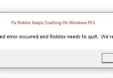 roblox keeps crashing
