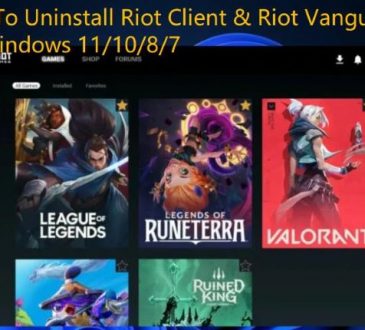 how to uninstall riot client