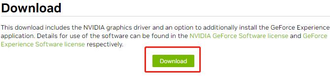 physx driver click download again
