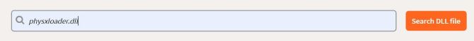 physxloader.dll file