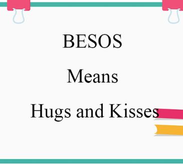 what does besos mean