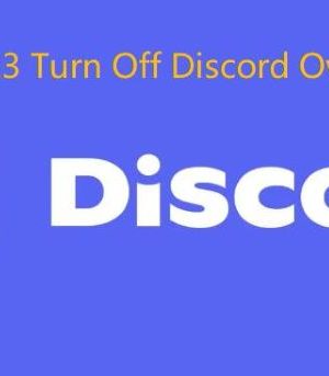how to turn off discord overlay