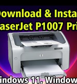 hp laserjet p1007 printer driver home page