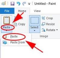 paint click paste
