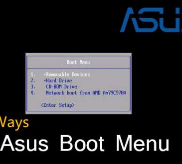 asus laptop boot menu key